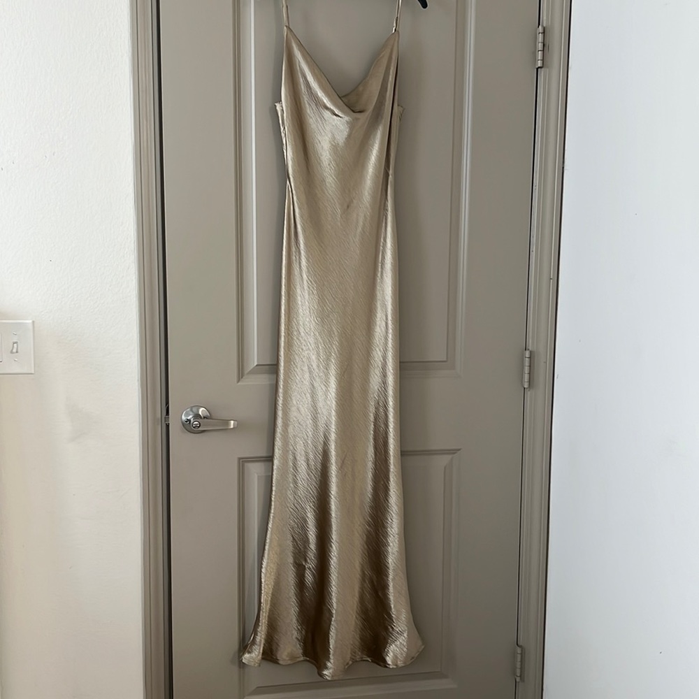 Beautiful Gold Birthday Dress!